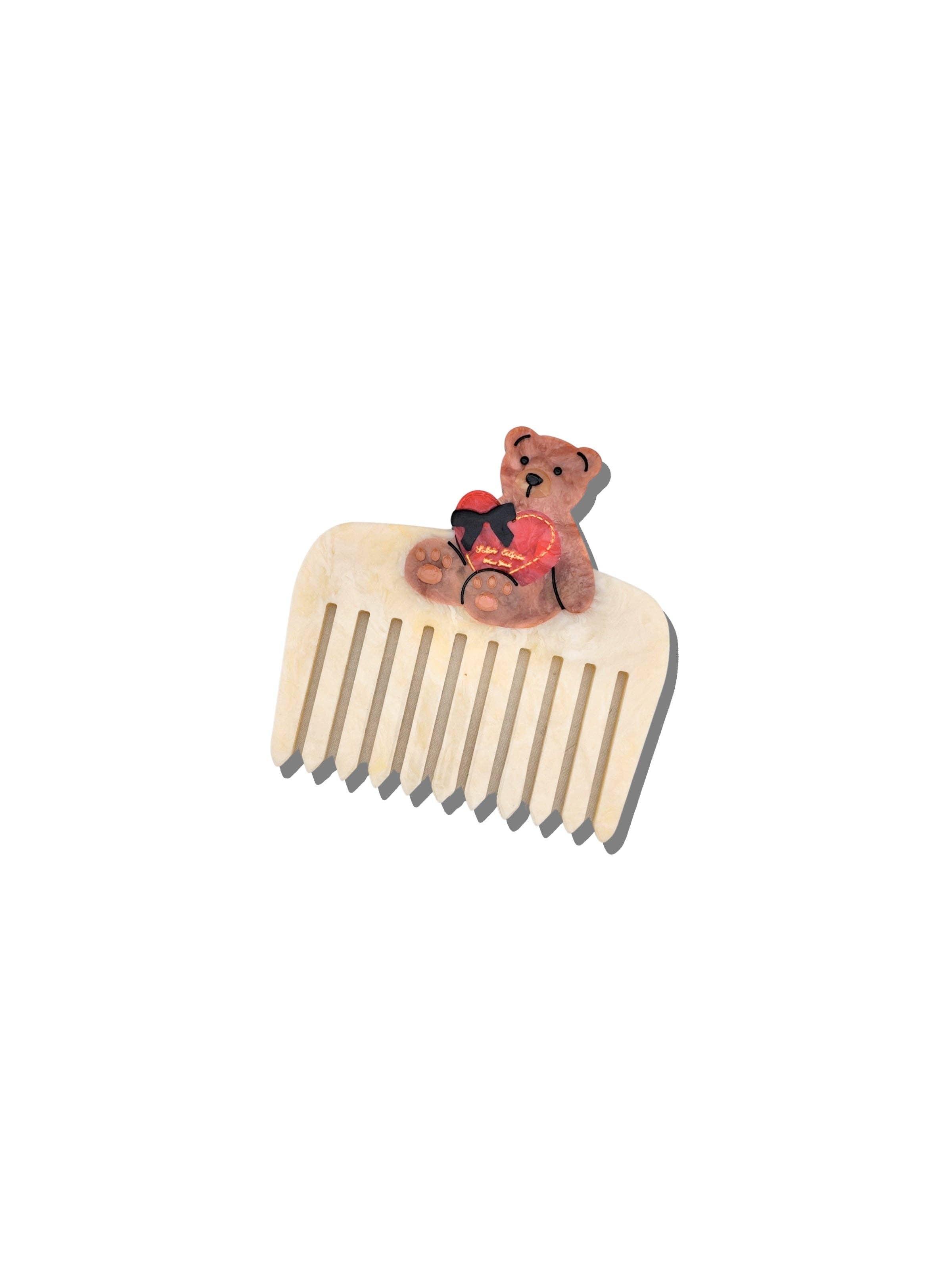 Love Teddy Pocket Hair Comb