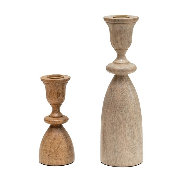 Mango Wood Taper Holder image 0