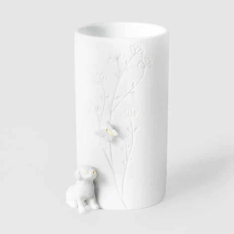 Porcelain Stories Vase - Puppy image 0