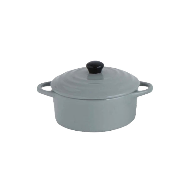 Stoneware Mini Baker with Lid image 2