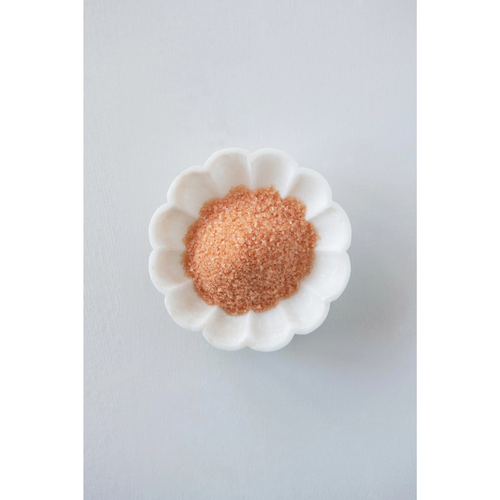 Carved Marble Flower Shaped Dish image 1