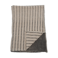 Cotton Blend Slub Throw with Frayed Edges image 0
