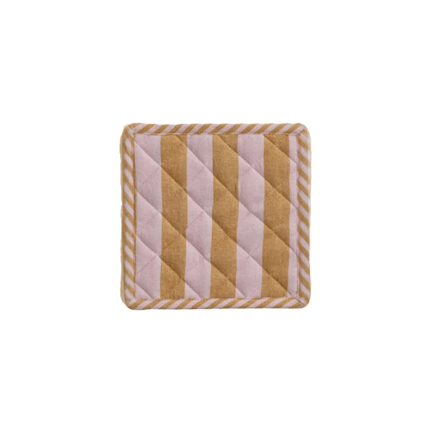 Woven Cotton Striped Pot Holder image 3