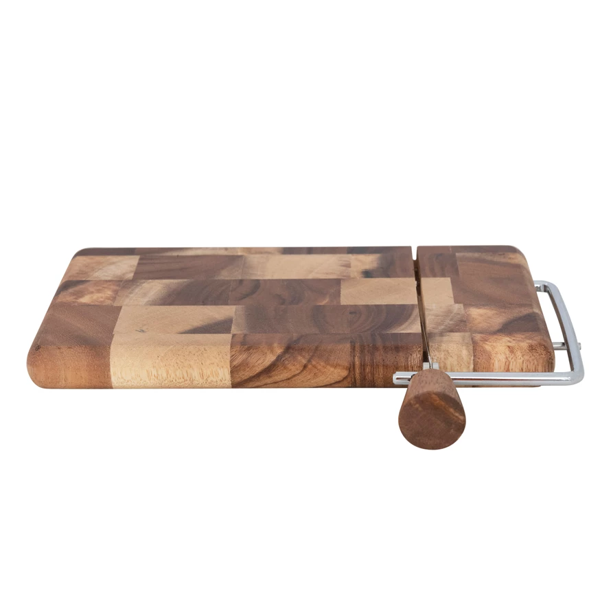 Suar Wood Cheese Slicer image 2