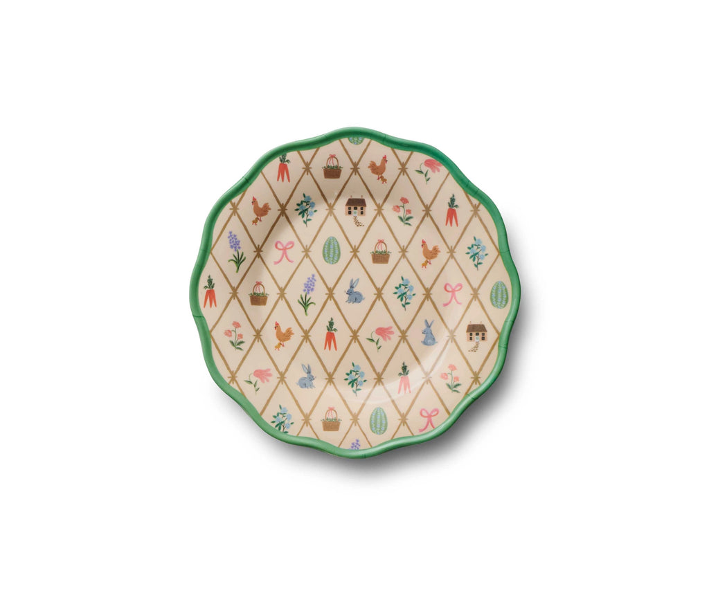 Spring Farm Melamine Assorted Dessert Plates image 1