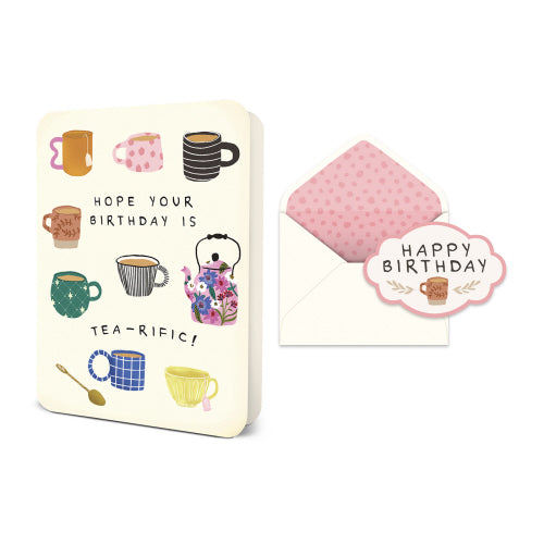 Tea-rific Birthday Card image 0