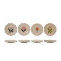 Hand-Painted Stoneware Plate image 0