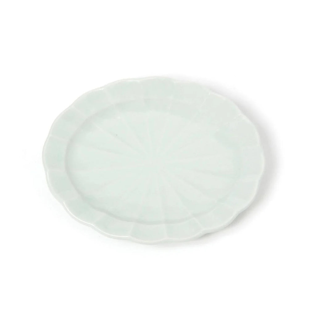 Flower Oval Plate Small image 0