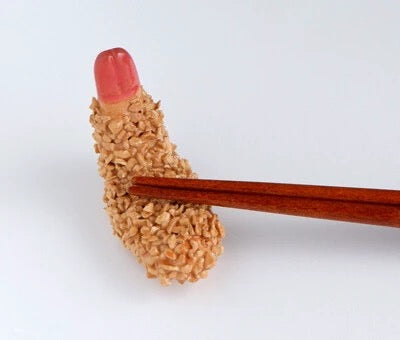 Japanese Chopstick Rest - Fried Food image 1