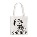 Snoopy Skeleton Knit Tote