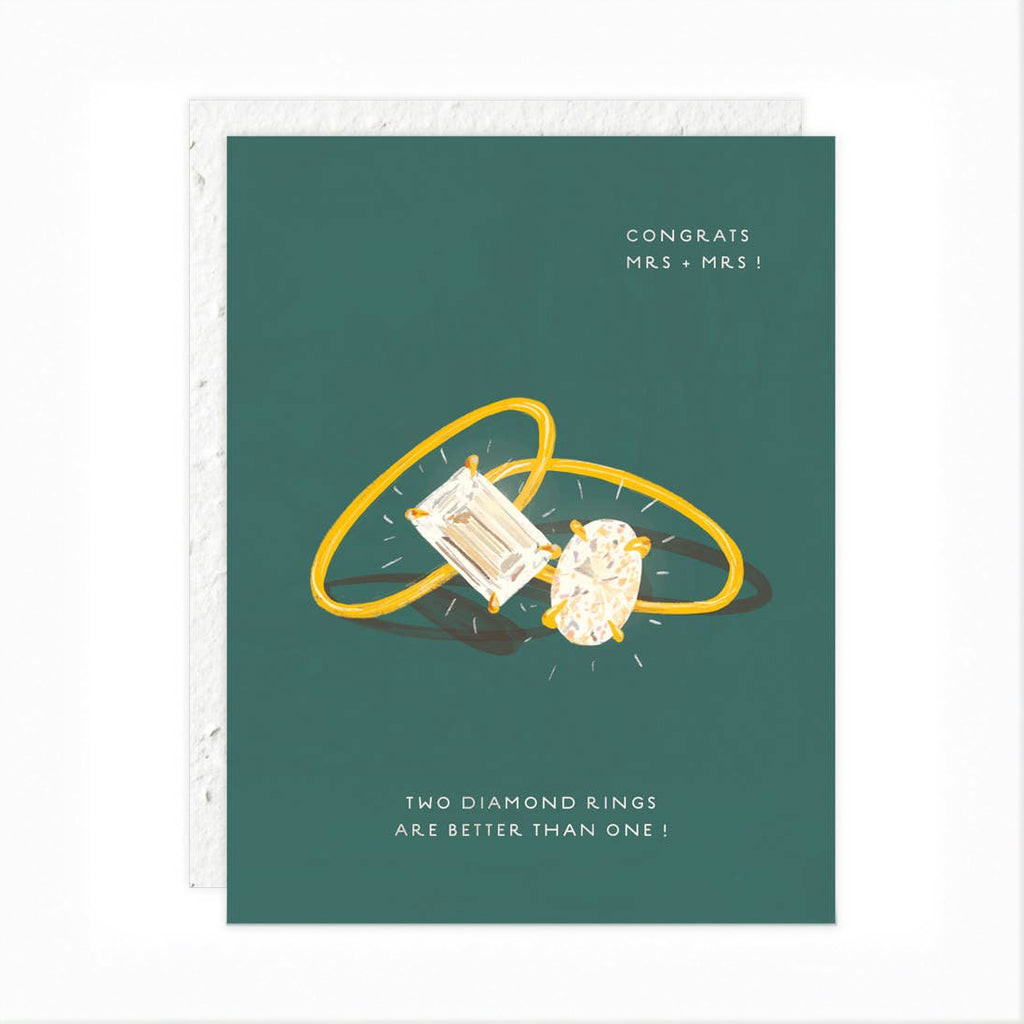 Wedding Rings - Engagement & Wedding Card image 0