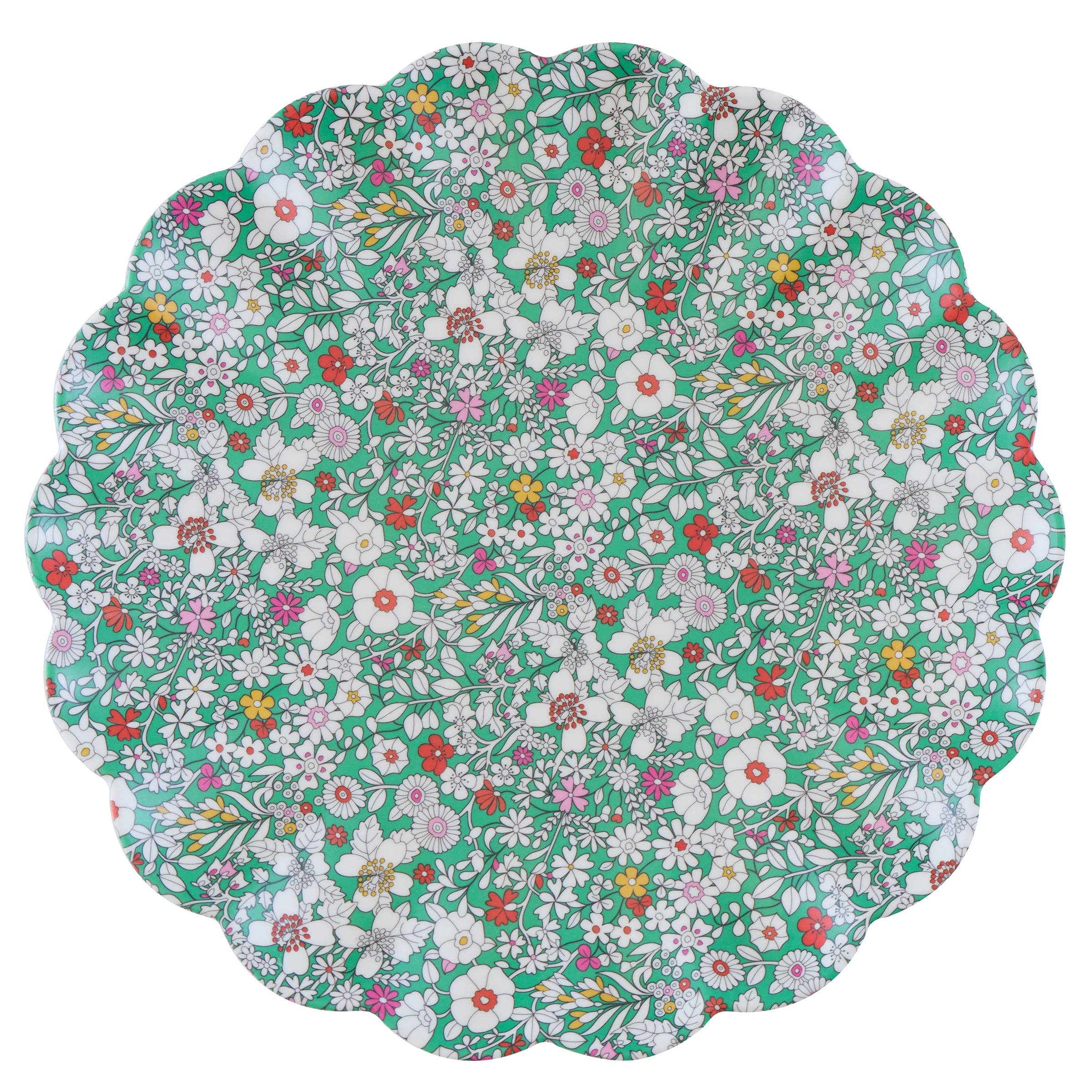 Meri Meri x Liberty Garden Party Reusable Large Plates
