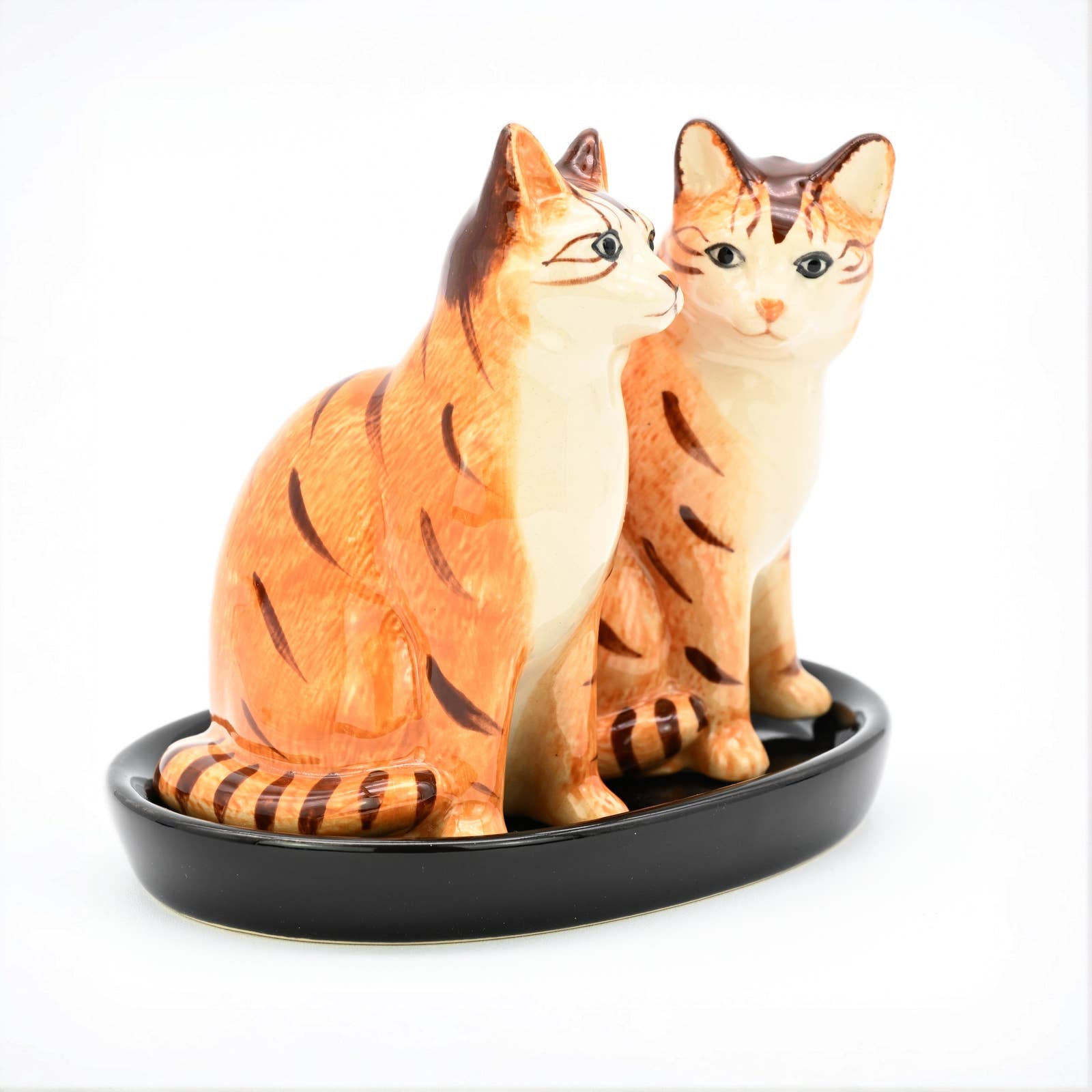 Salt and Pepper Shaker - Orange Tabby image 1