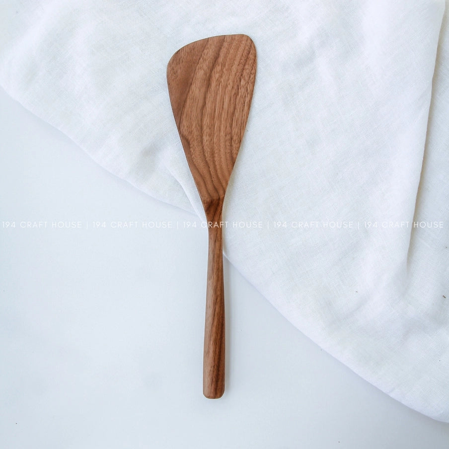 Walnut Wood Spatula - Narrow image 0