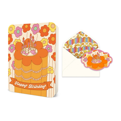Blooming Birthday Cake Card image 0