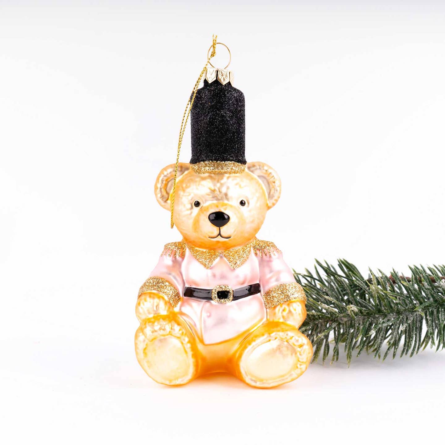 Teddy Glass Ornament image 3
