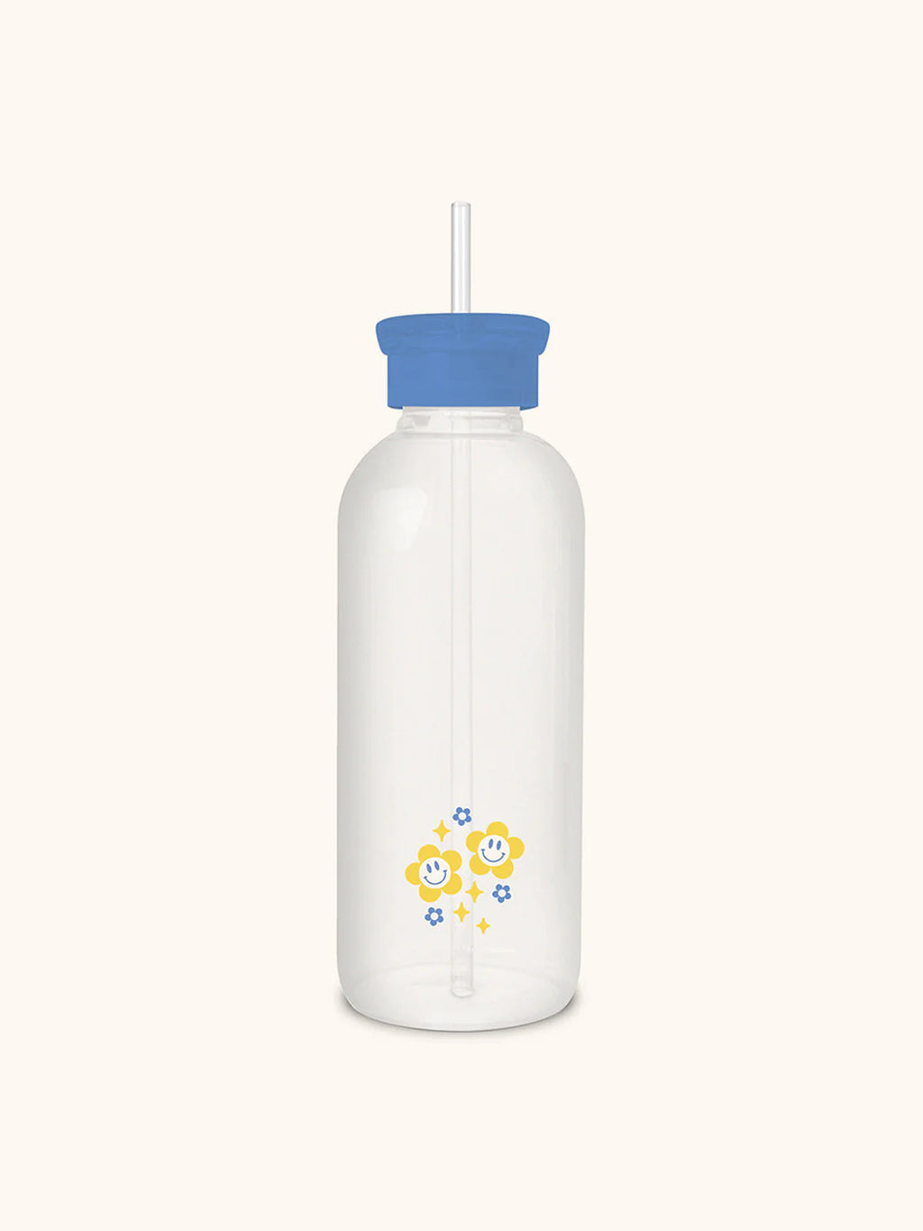 Don't Let It Ruin Your Day Glass Bottle w/ Straw image 1