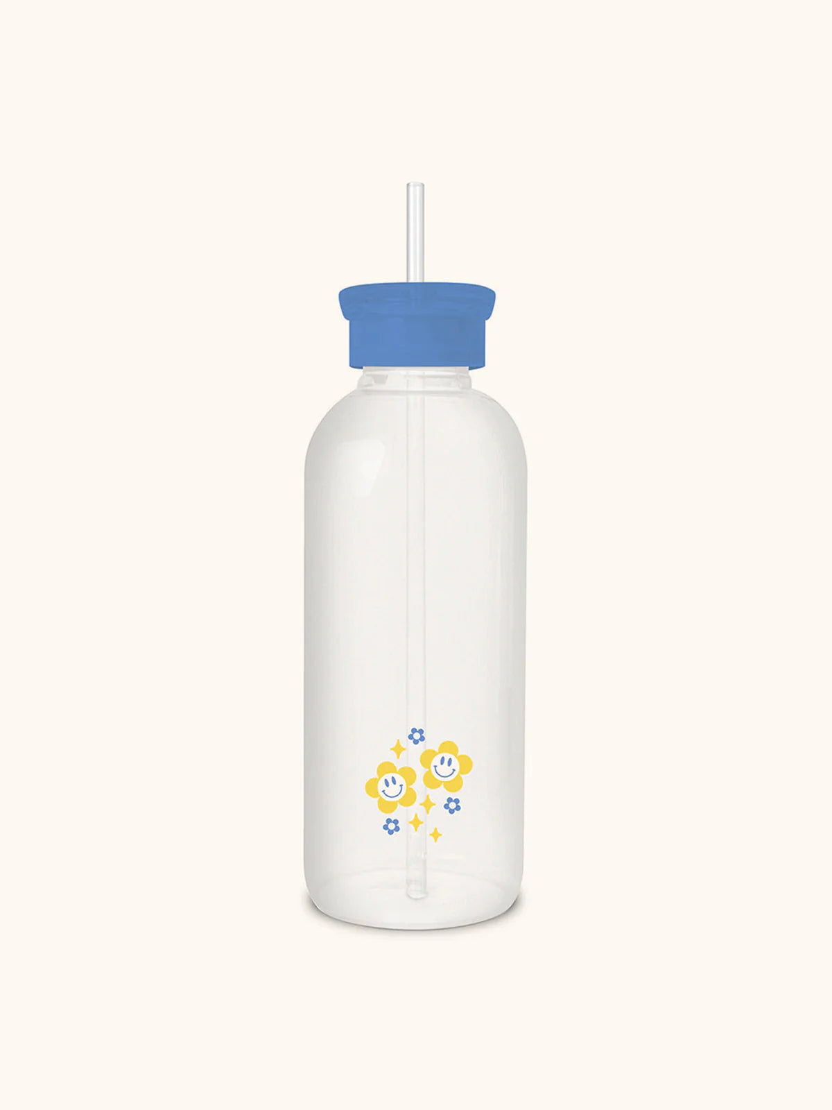 Don't Let It Ruin Your Day Glass Bottle w/ Straw image 1