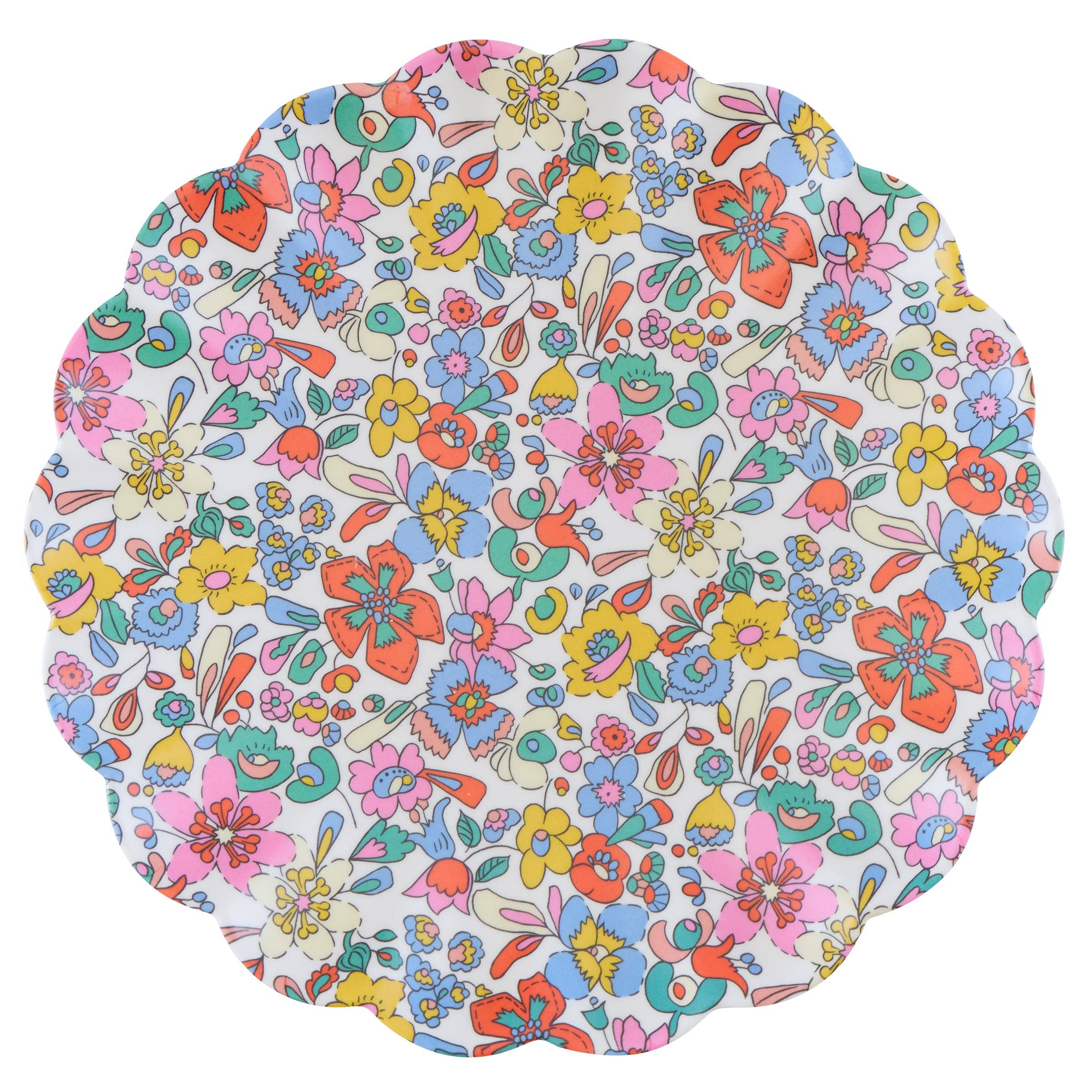 Meri Meri x Liberty Garden Party Reusable Large Plates