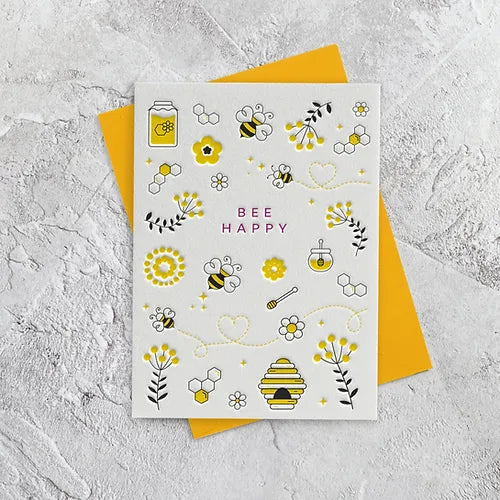 Bee Happy Card image 0