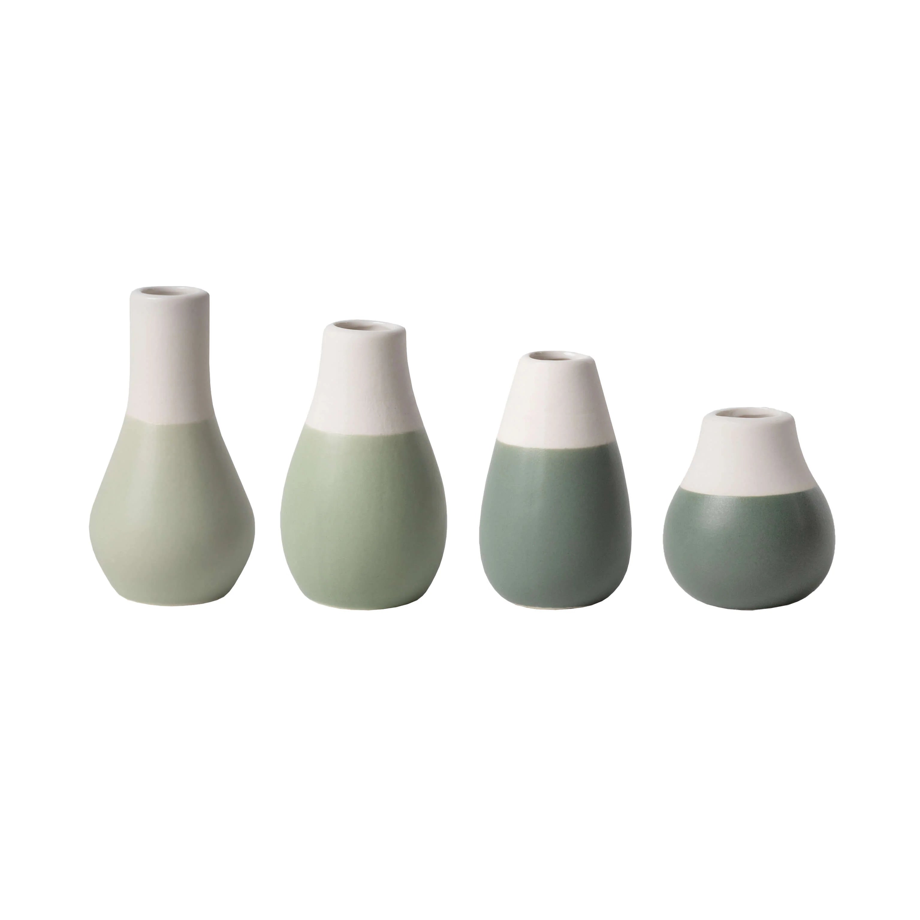 Two Tone Mini Vase Set image 0