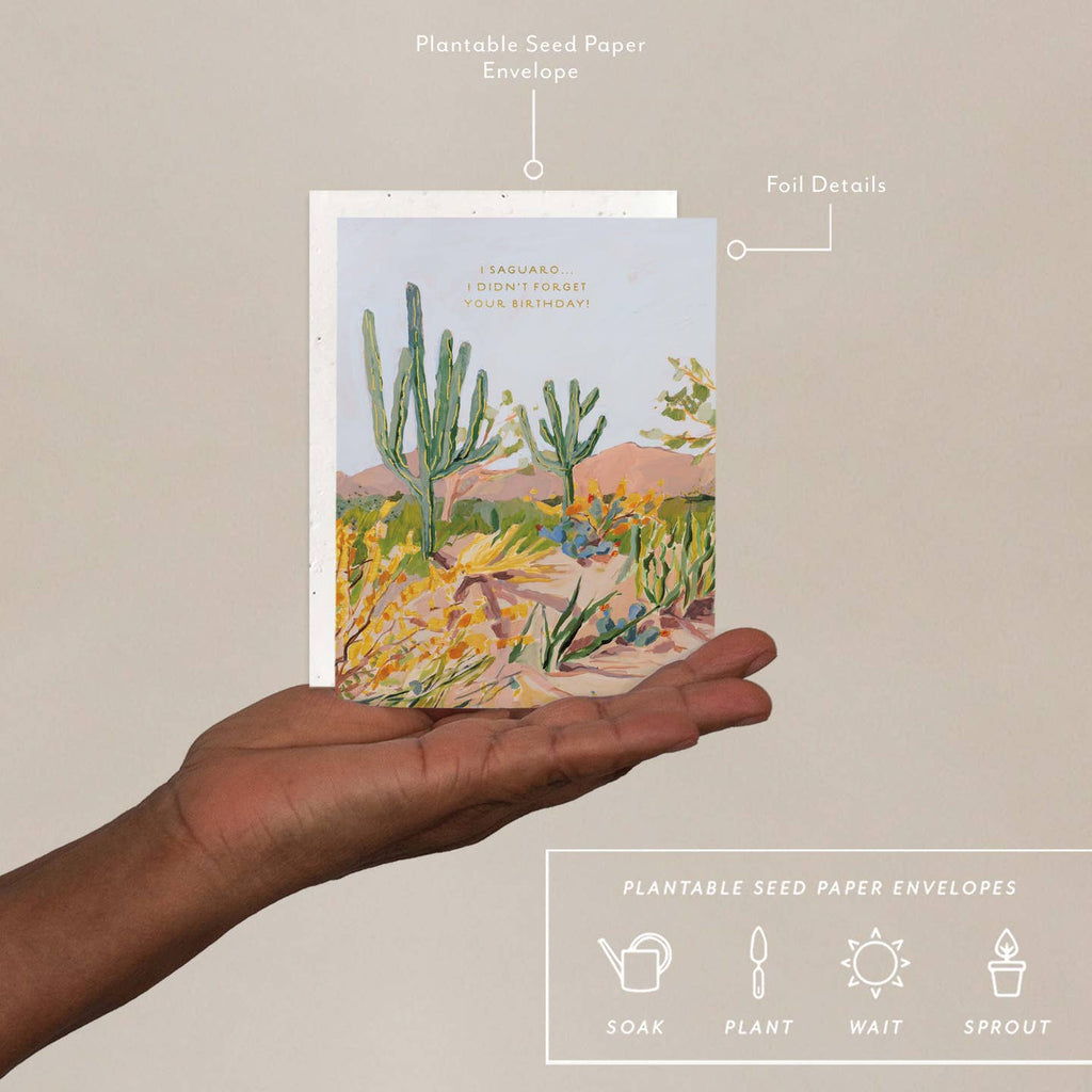 Cactus - Birthday Card image 1