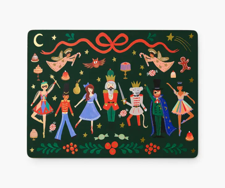 Nutcracker Set of 4 Cork Placemats image 0