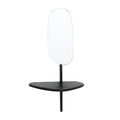 Organic Wall Mirror w/ Shelf image 0