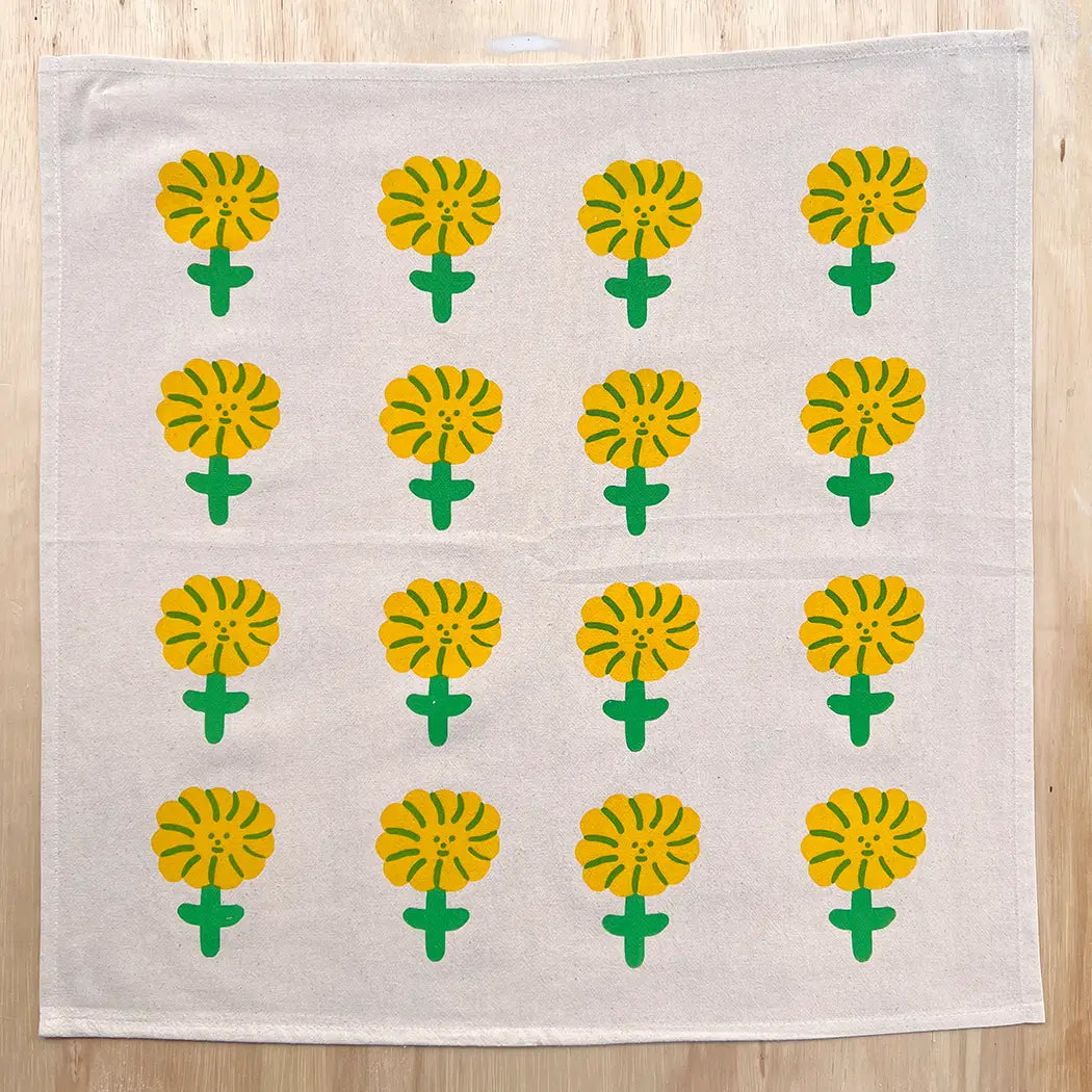 Screen-Printed Tea Towel image 3