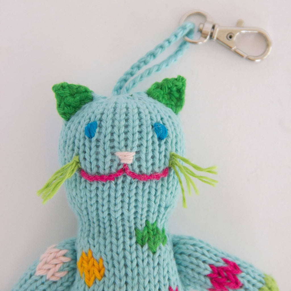 Bubbles the Cat Bag Charm image 4