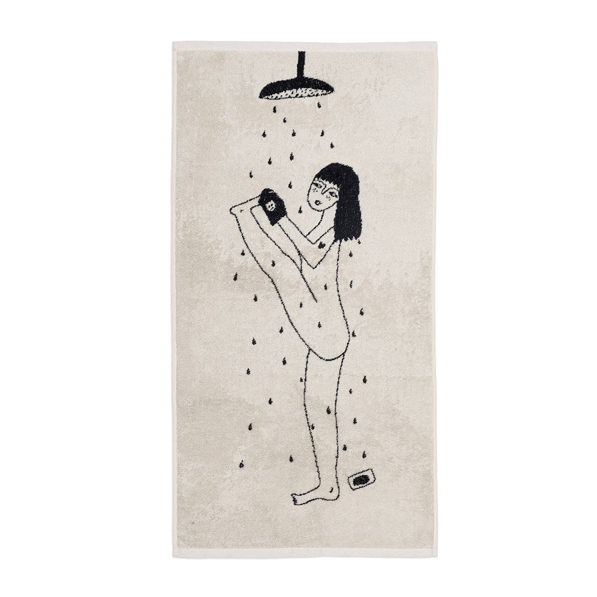 Hand Towel Set - Yoga in the Shower image 1