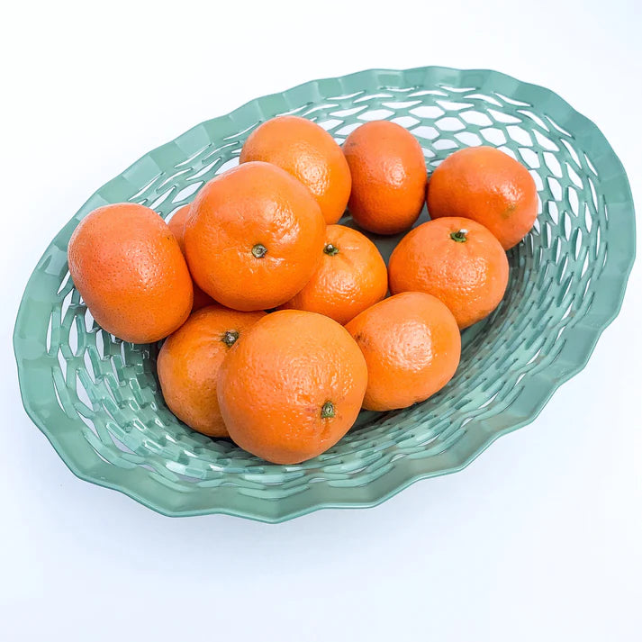 French Oval Metal Basket image 9