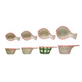 Stoneware Measuring Cups w/ Patterns image 0