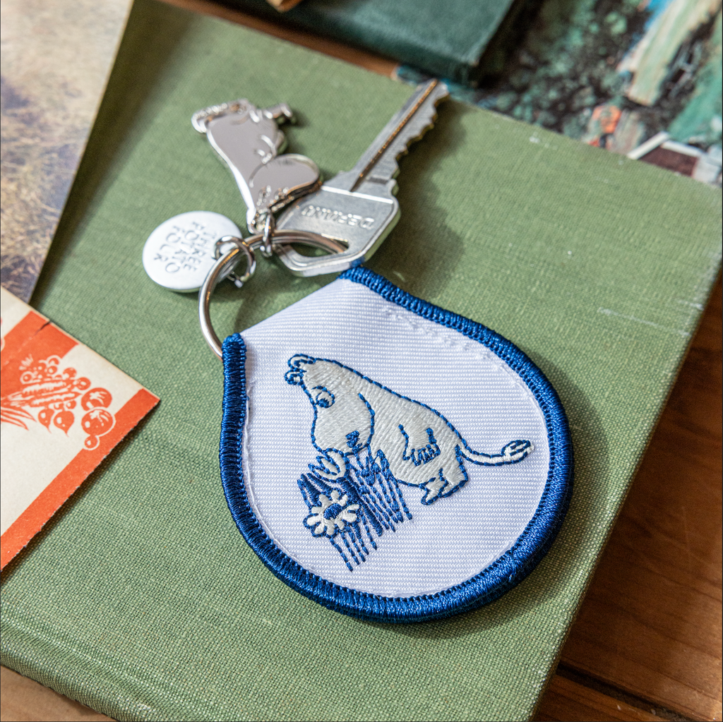 Moomintroll Garden Patch Keychain + Charm