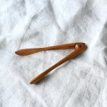Horsetail Tongs - Teak image 0