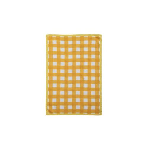 Cotton Tea Towels w/ Check Pattern image 2