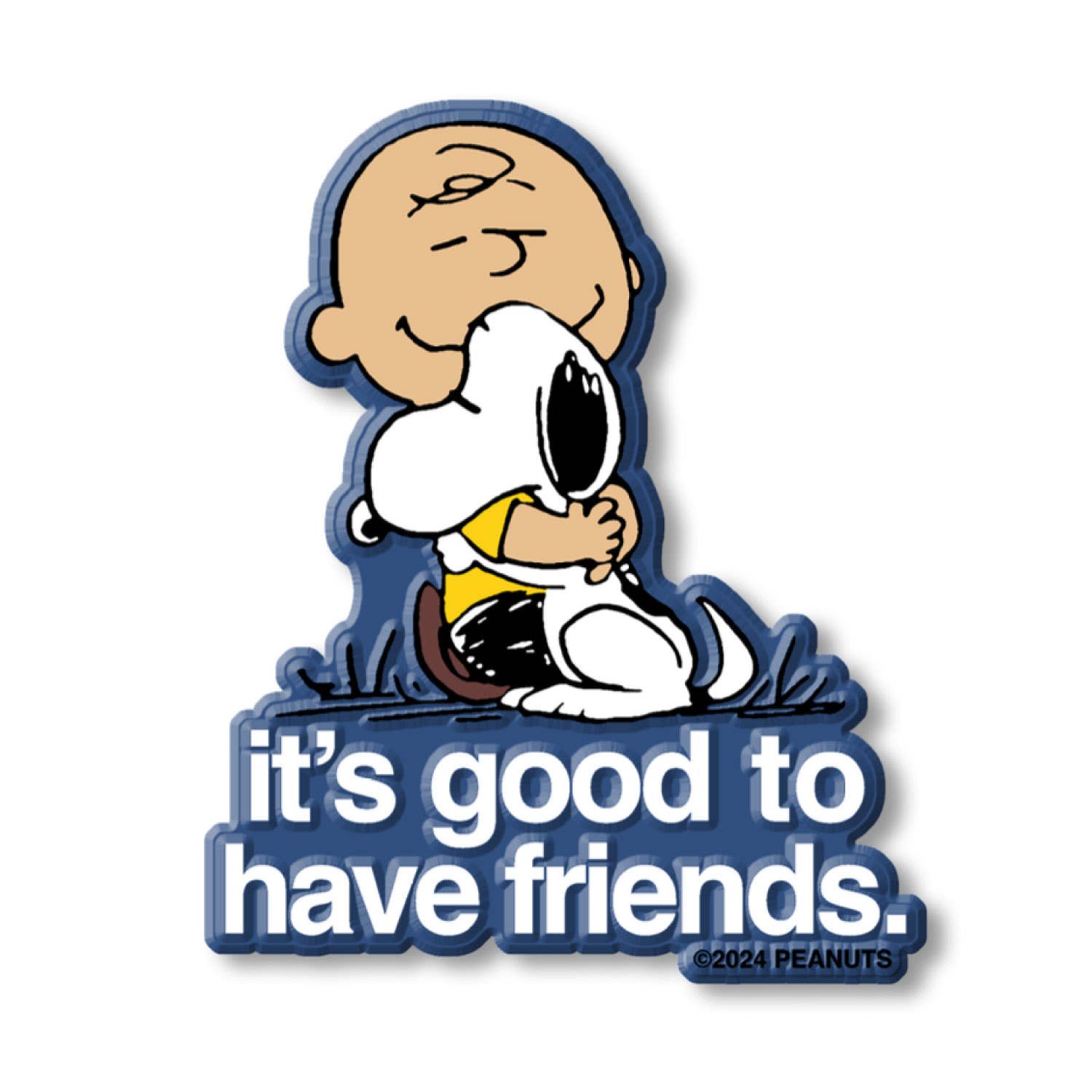 Good Friends Classic Magnet Blue
