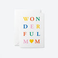 Wonderful Mom Greeting Card image 0