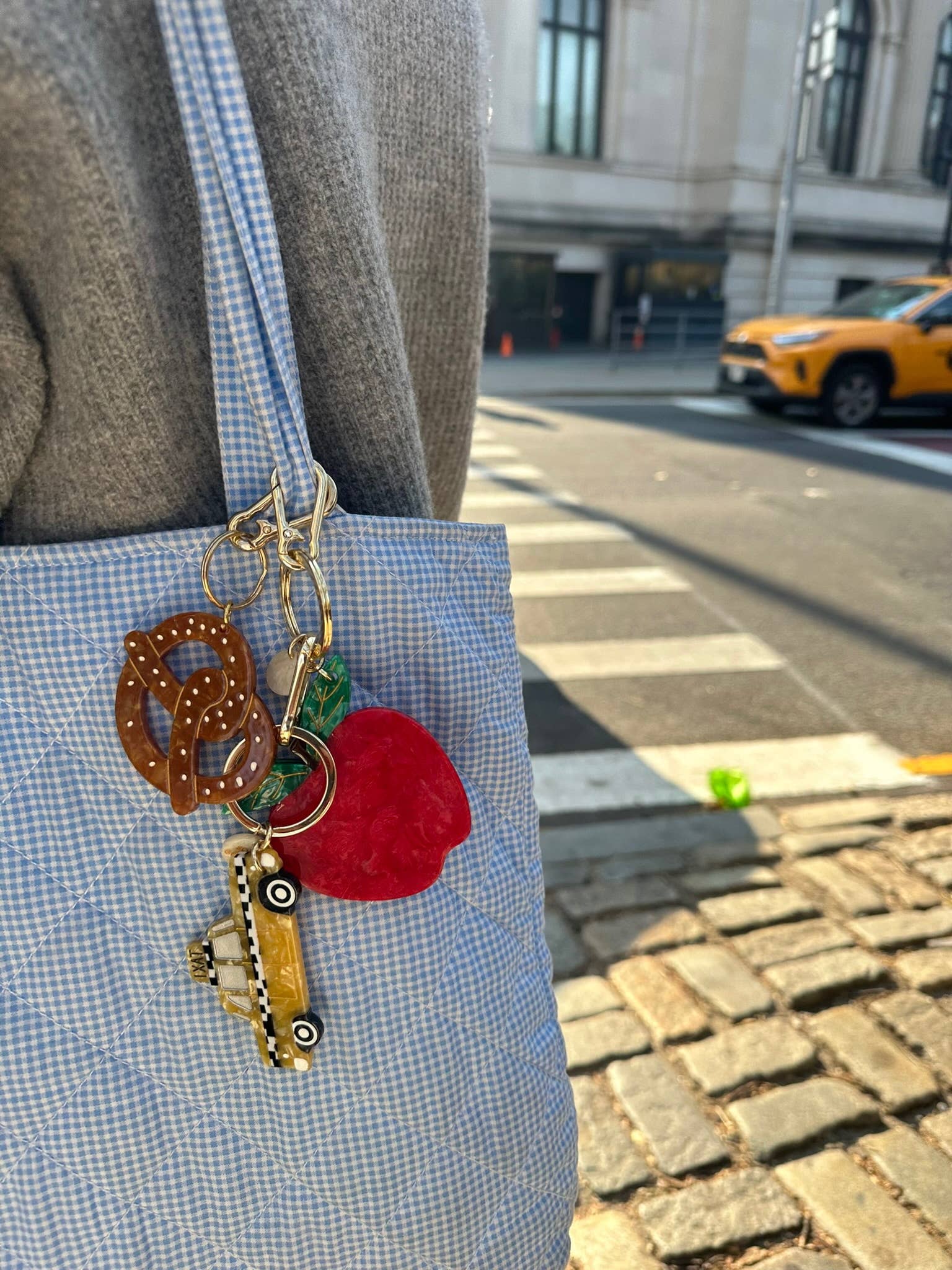 Pretzel Bag Charm