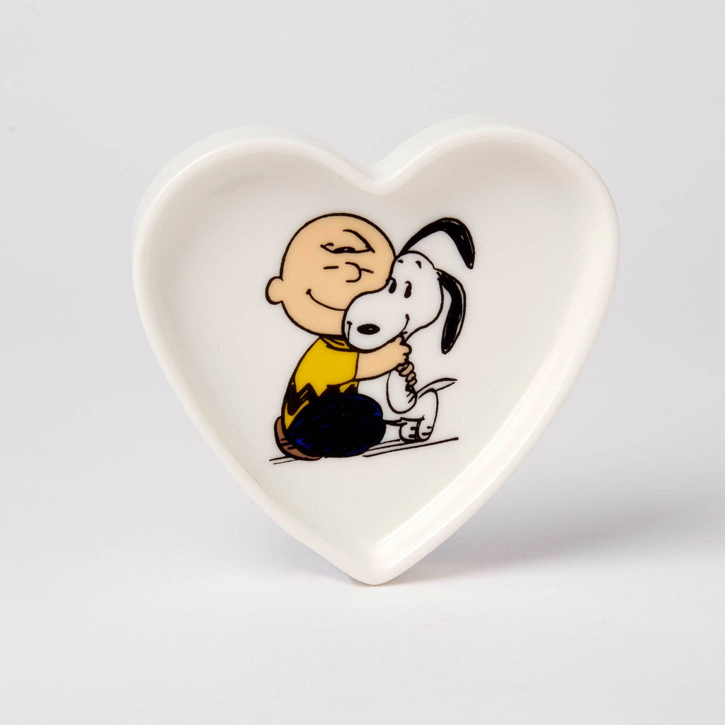 Peanuts Heart Trinket Dish - Puppy