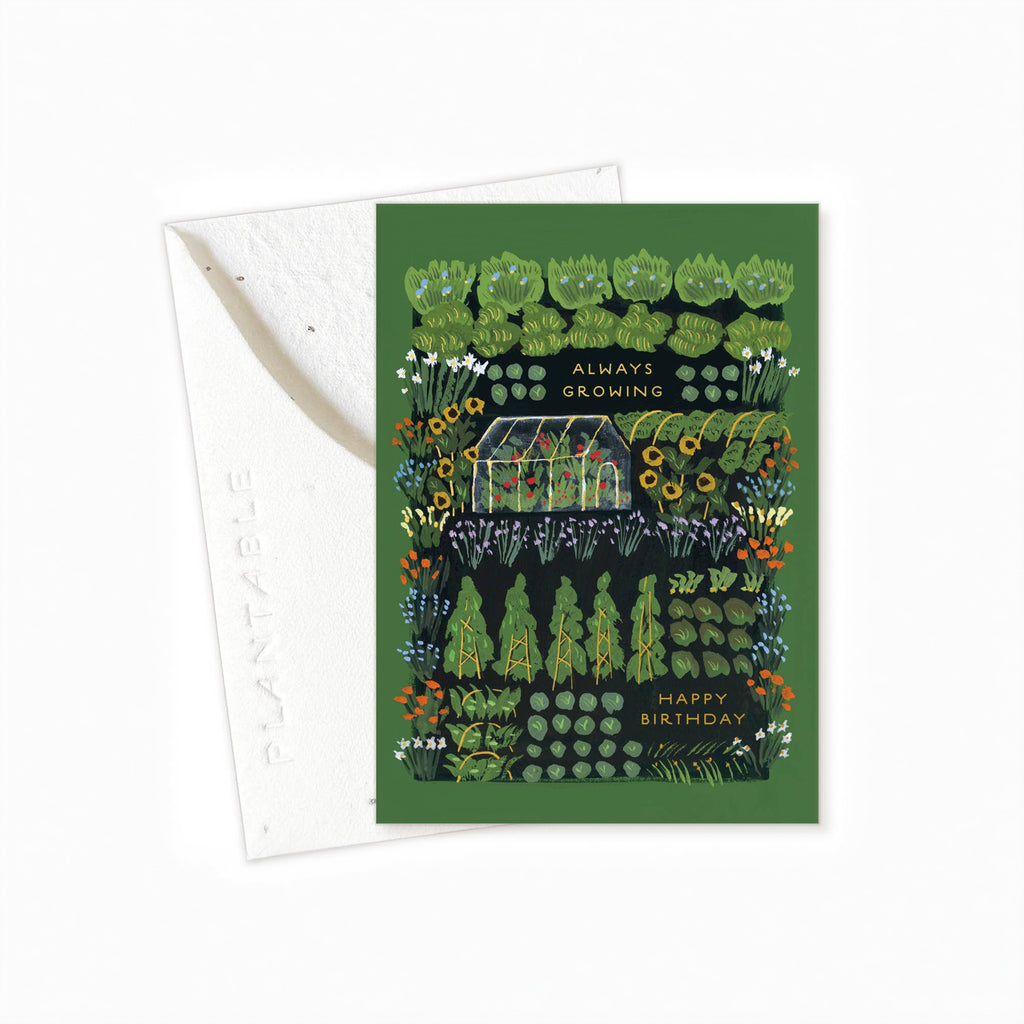 Garden Greenhouse - Birthday Card image 2