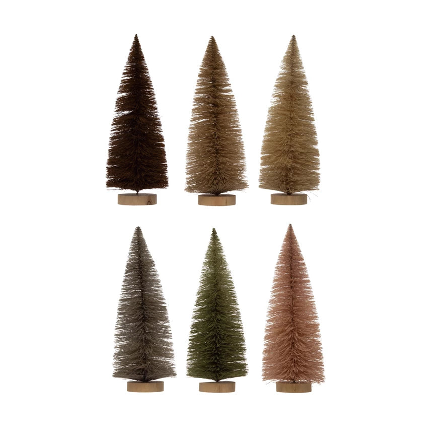 Sisal Bottle Brush Tree - 12" H image 0