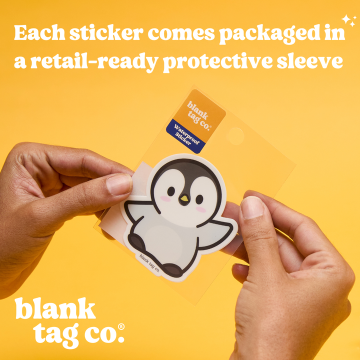 Peanuts® Waterproof Sticker - Snoopy Ready To Golf