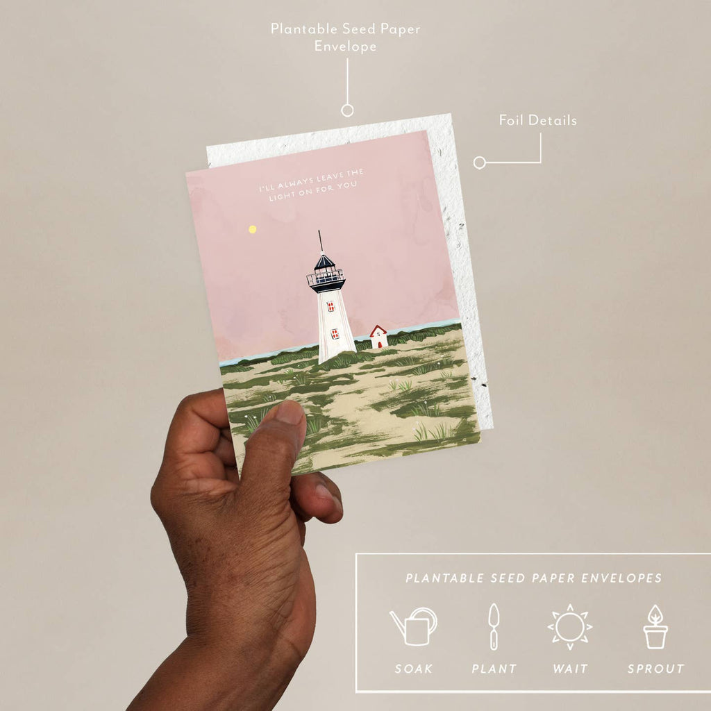 Lighthouse - Love & Friendship Card image 1