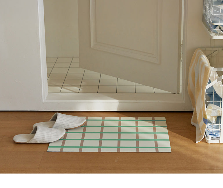 Diatomaceous Earth Bath Mat - Biscotti