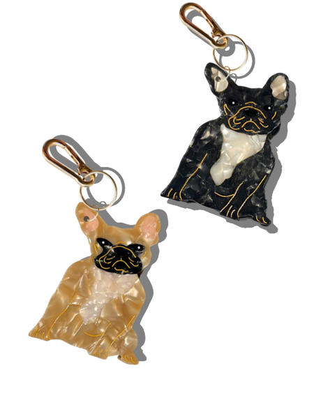 Frenchie Dog Breed Bag Charm
