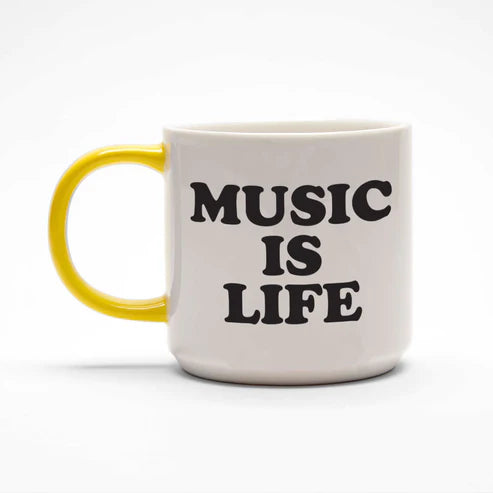 Peanuts Mug - Music is Life image 1