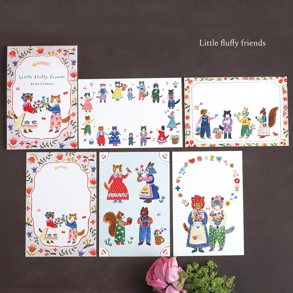 Postcard - Little Fluffy Friends image 3
