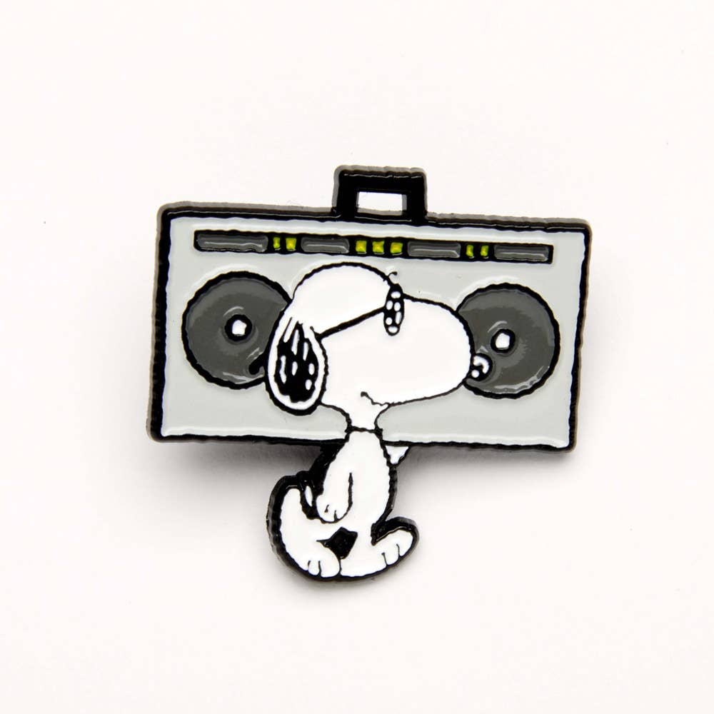 Peanuts Pin - Boombox