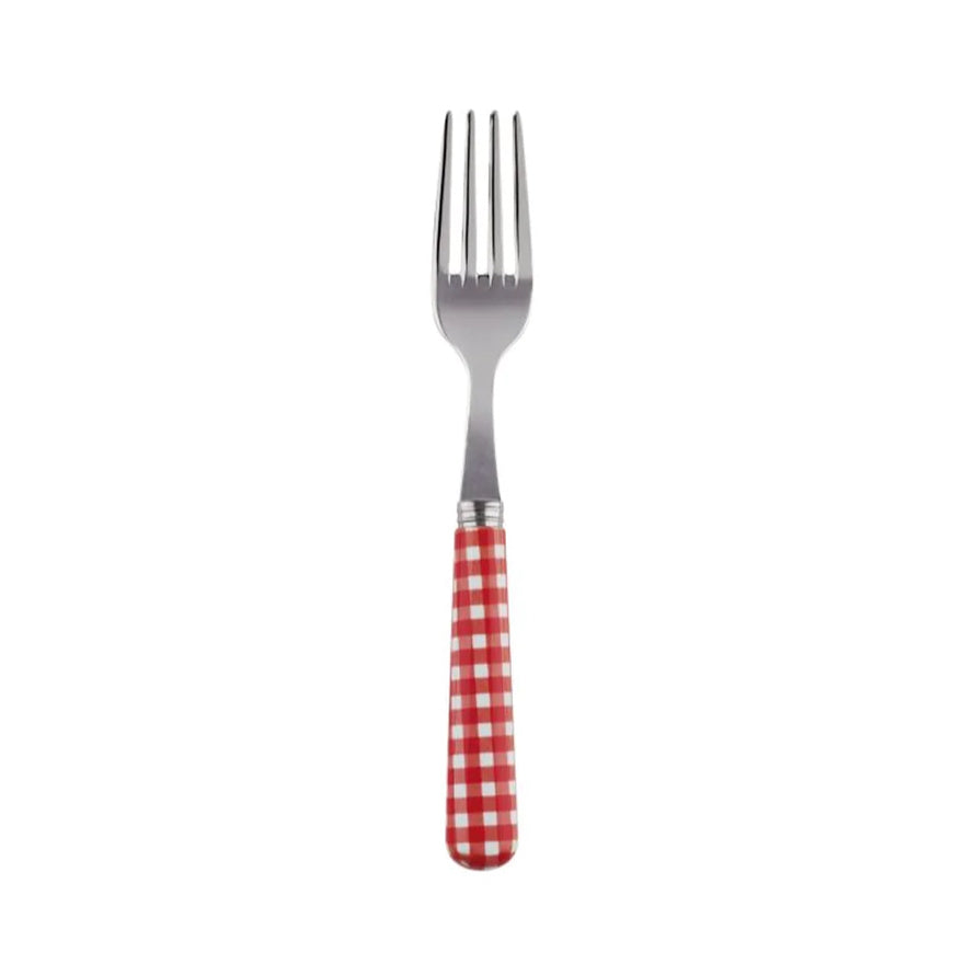 Vichy Gingham Salad Fork image 3